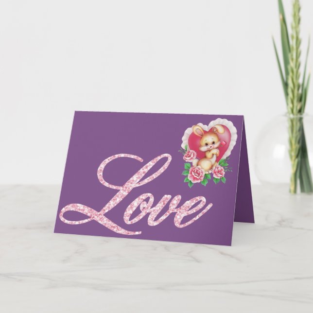 Valentine's Day Holiday Card (Front)