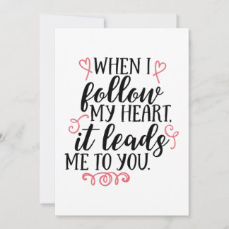 Valentines Day Holiday Card