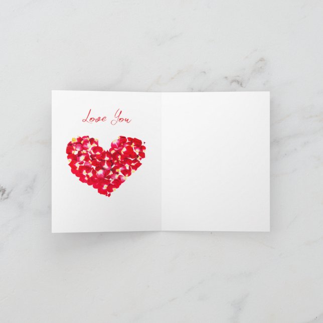 Valentine's Day Holiday Card (Inside)