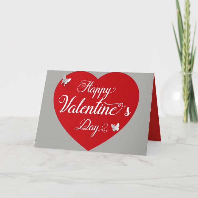 Valentine's Day Holiday Card (Front)