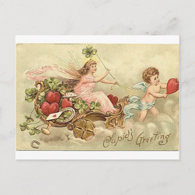 Valentine's Day Holiday Postcard (Front)