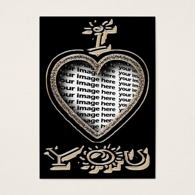 Valentine's Day "I love you" - Valentine (Front)