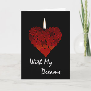 Valentine's Day I Trust You With My Dreams Holiday Card
