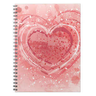 Valentine's Day Illustration Notebook