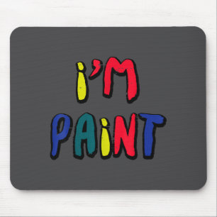 Valentines Day Im Paint Funny Matching Couples Wom Mouse Mat