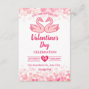 Valentine's Day Invitation Card