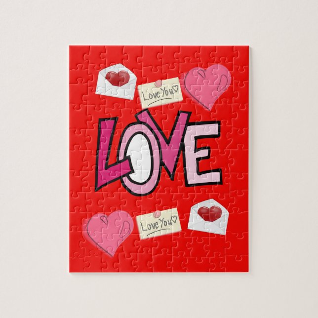 Valentine's Day Jigsaw Puzzle (Vertical)