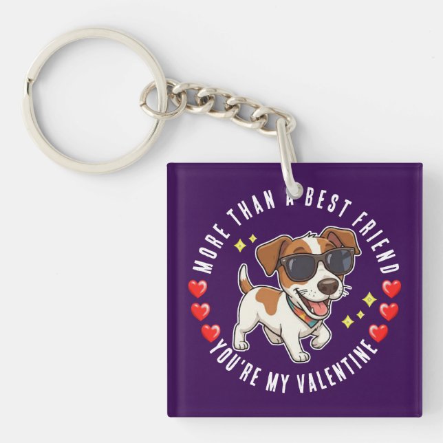 Valentine's day key ring (Front)