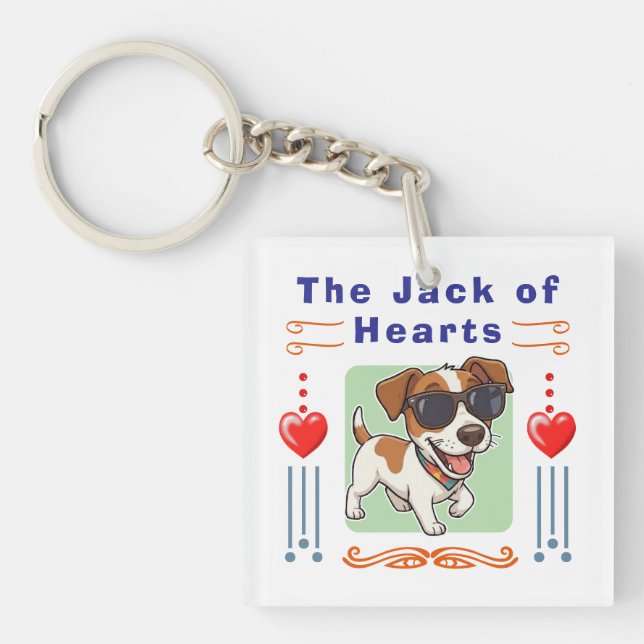 Valentine's day key ring (Front)
