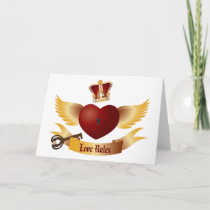 Valentine's Day Key to My Heart Card