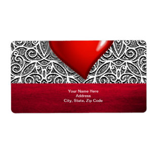 Valentine's Day Labels