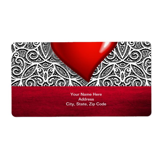 Valentine's Day Labels (Front)