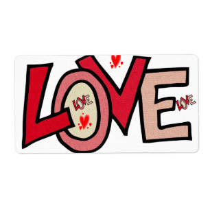 Valentine's Day Labels