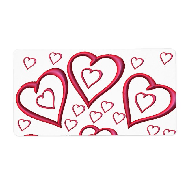 Valentine's Day Labels (Front)