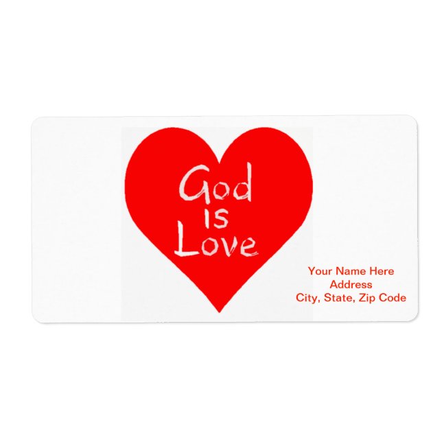 Valentine's Day Labels (Front)