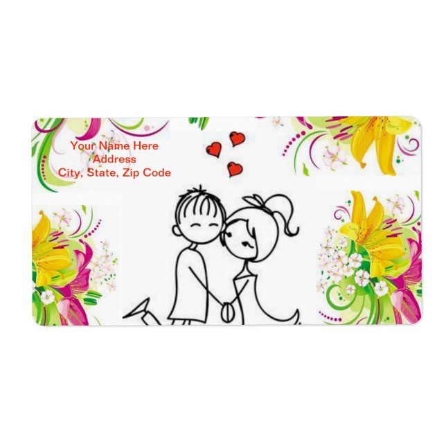 Valentine's Day Labels (Front)