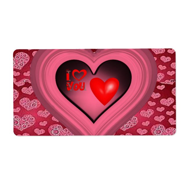 Valentine's Day Labels (Front)