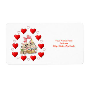 Valentine's Day Labels