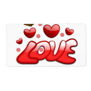 Valentine's Day Labels