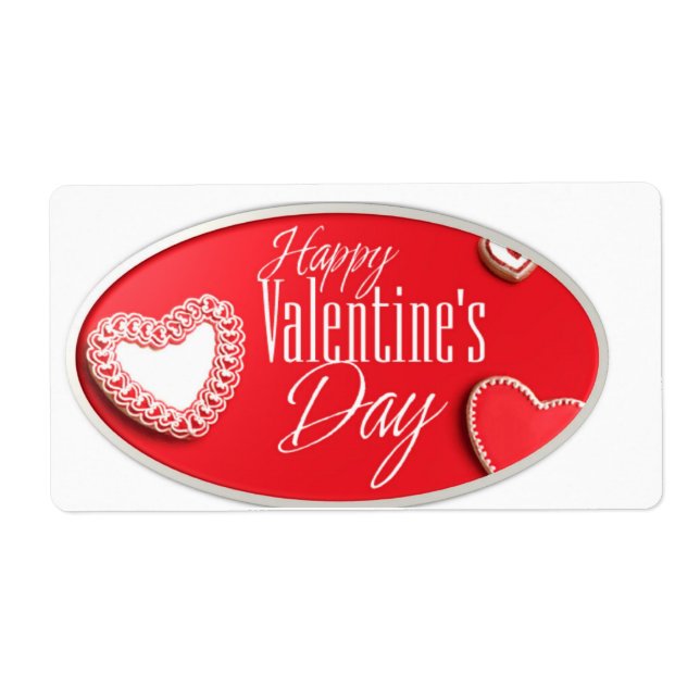 Valentine's Day Labels (Front)