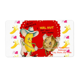 Valentine's Day Labels Vintage