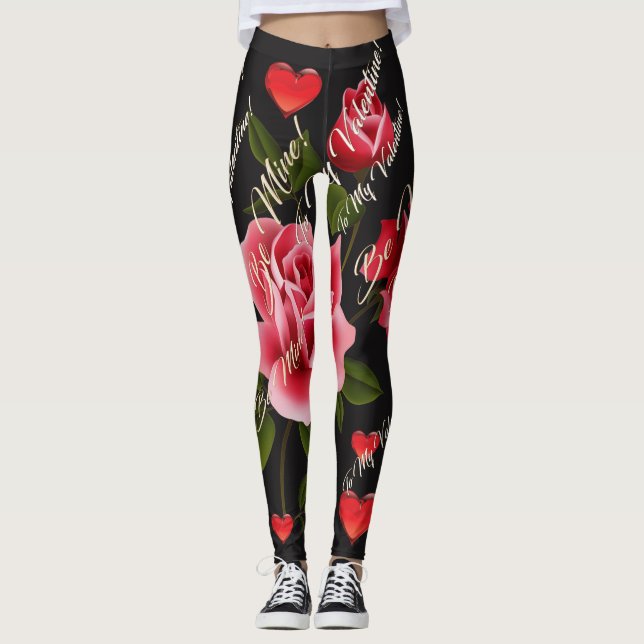 Valentine's Day Leggings (Front)