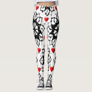 Valentine's Day Leggings Long