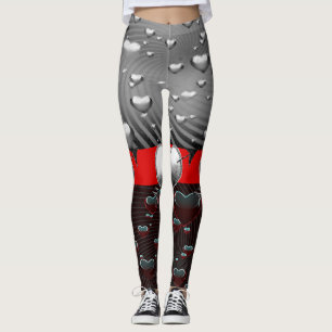 Valentine's Day Leggings Long