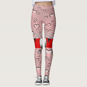 Valentine's Day Leggings Long