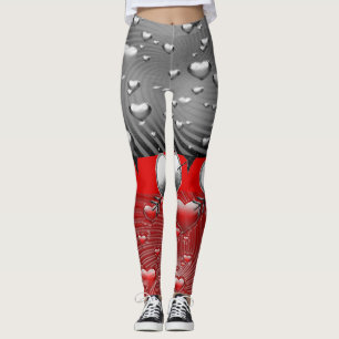 Valentine's Day Leggings Long