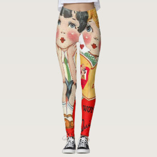 Valentine's Day Leggings Long