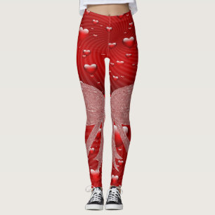 Valentine's Day Leggings Long