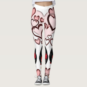 Valentine's Day Leggings Long