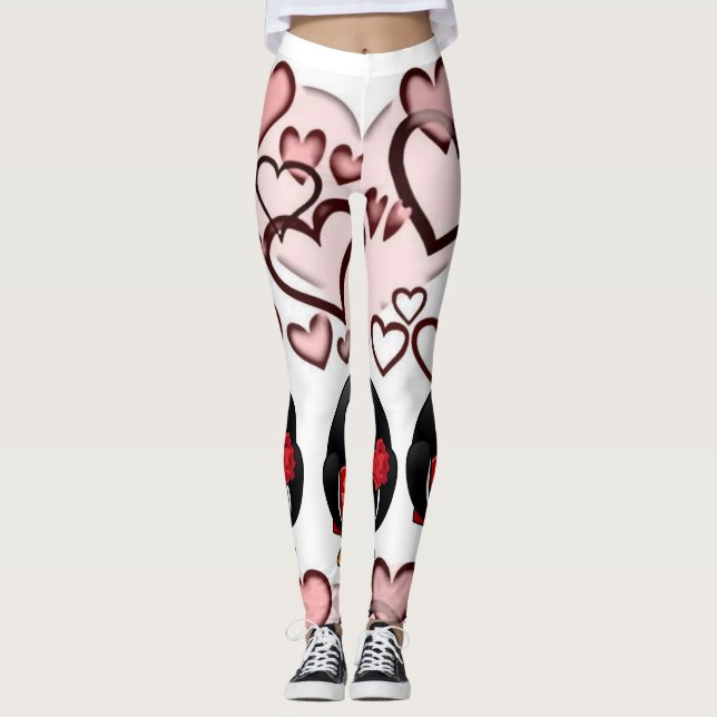 Valentine's Day Leggings Long (Front)