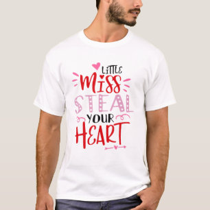 Valentines Day Little Miss Steal Your Heart Toddle T-Shirt