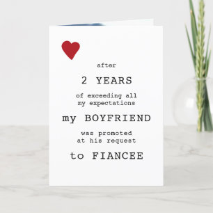 Valentines Day love boyfriend photo personalised Holiday Card