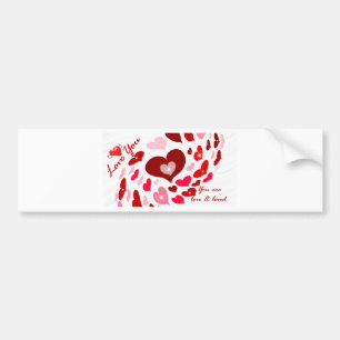 Valentine's Day,Love_ Bumper Sticker