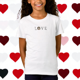 Valentine's Day Love Chocolate Doughnut Sprinkles T-Shirt