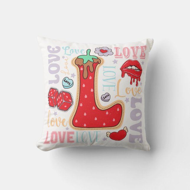 Valentine's Day Love Cushion (Front)