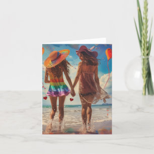 Valentine's Day Love Digital Art Holiday Card