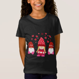Valentine's Day Love Gnomes No Bounds Funny Leopar T-Shirt