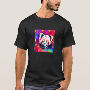 Valentine's Day Love Heart Red Panda Girlfriend Fi T-Shirt