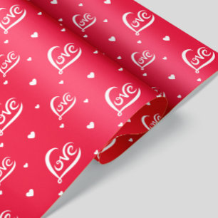 Valentines Day Love Heart Tissue Paper