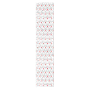 Valentine's Day Love & Hearts  Short Table Runner