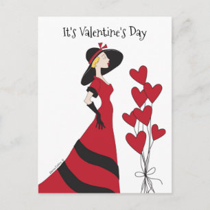 Valentine's Day Love Postcard