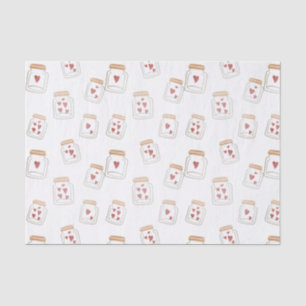 Valentine's Day Lovely Jars of Hearts  Tissue Paper