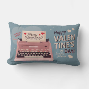 Valentine's Day Lumbar Cushion