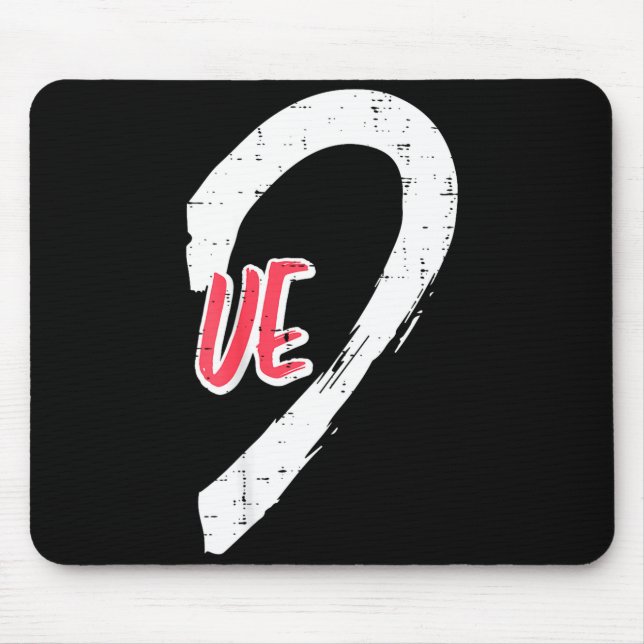 Valentines Day Matching Love Ve Heart Cute Couple  Mouse Mat (Front)