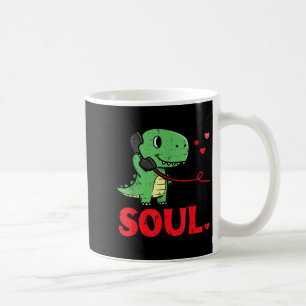 Valentines Day Matching Soulmates Soul Dino Trex C Coffee Mug