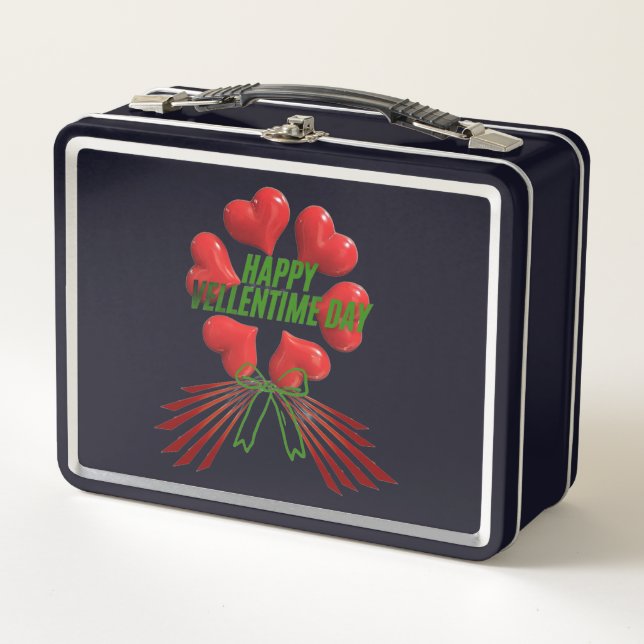 Valentine's Day Metal Lunch Box (Front)
